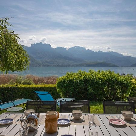 Savoielac - Lac D'Annecy - Sevrier - Bord De Lac : Villa Poisson Rouge Exterior photo